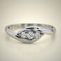 PAVE SOLITAIRE RING ENG062